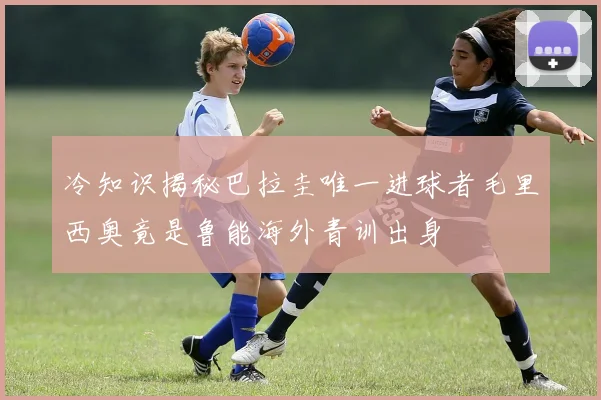 冷知识揭秘巴拉圭唯一进球者毛里西奥竟是鲁能海外青训出身